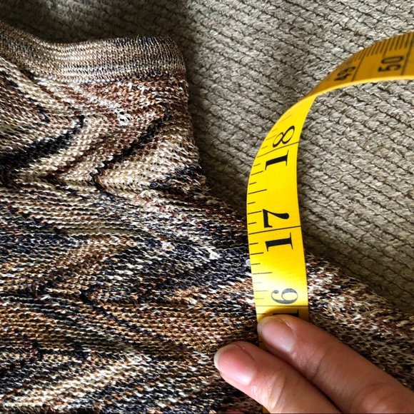 {INC International} Metallic Chevron Tunic - Picture 6 of 6